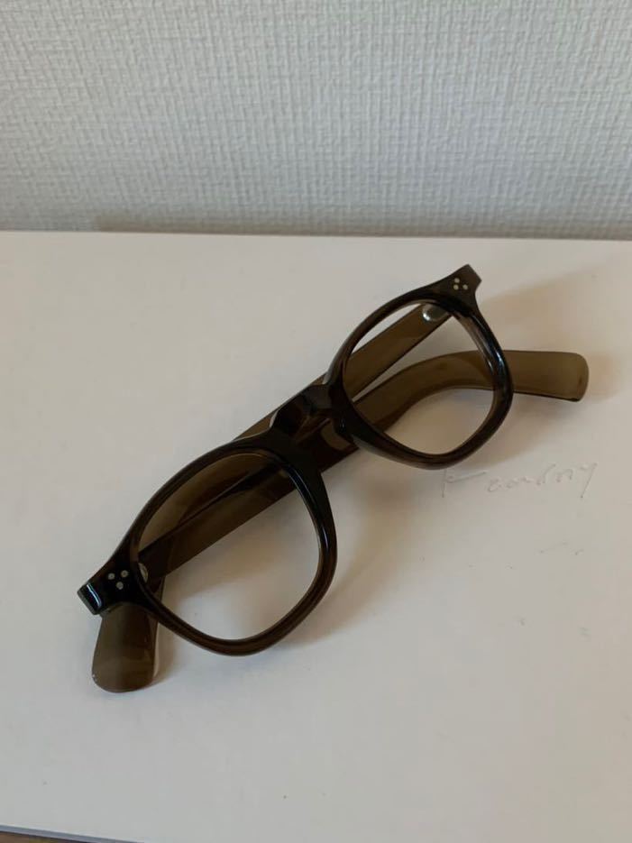 Special】French vintage frame france 3dots parisien thick 8mm