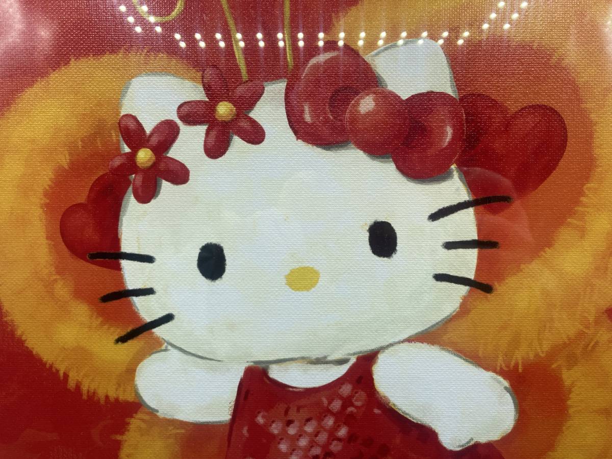 希少品】【未使用 保管品 箱あり】ハローキティ ☆ 絵画 希少品】【未使用 保管品 箱あり】ハローキティ ☆ 絵画