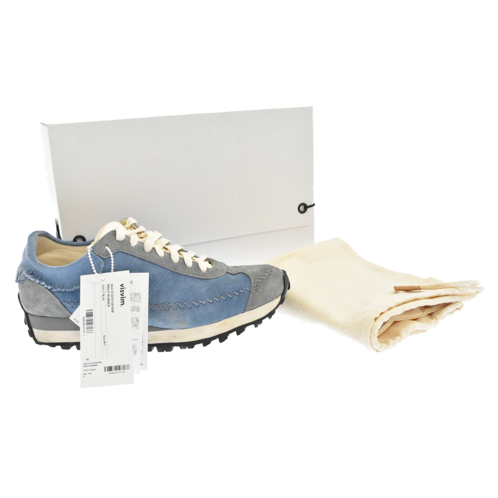 安全Shopping安全Shoppingvisvim WALPI RUNNER レザースニーカー