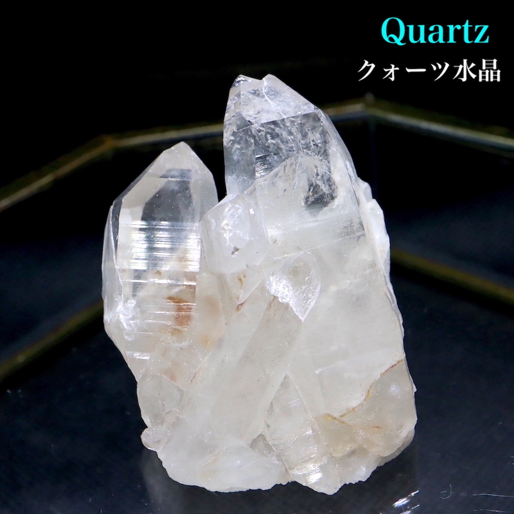 【送料無料】水晶 クリスタル クオーツ 結晶 64,4g QZ159 鉱物　原石　天然石　パワーストーン_画像1