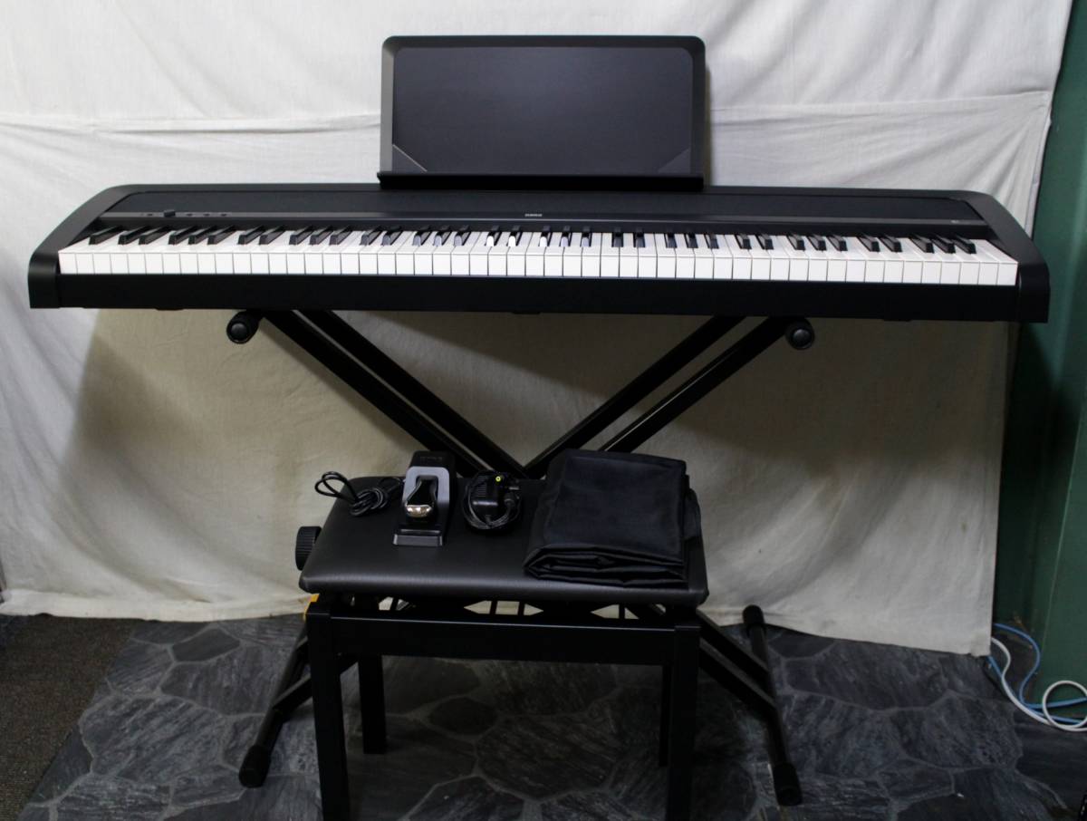 KORG コルグ B1 電子ピアノ 2016年製 スタンド付き-