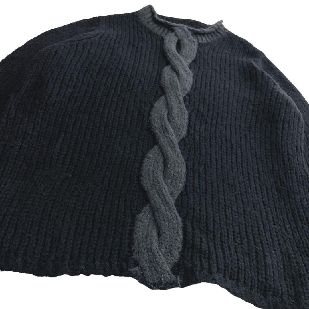 海外販売× L.L.BEAN エルエルビーン モヘア混 3Dニット XL ロール