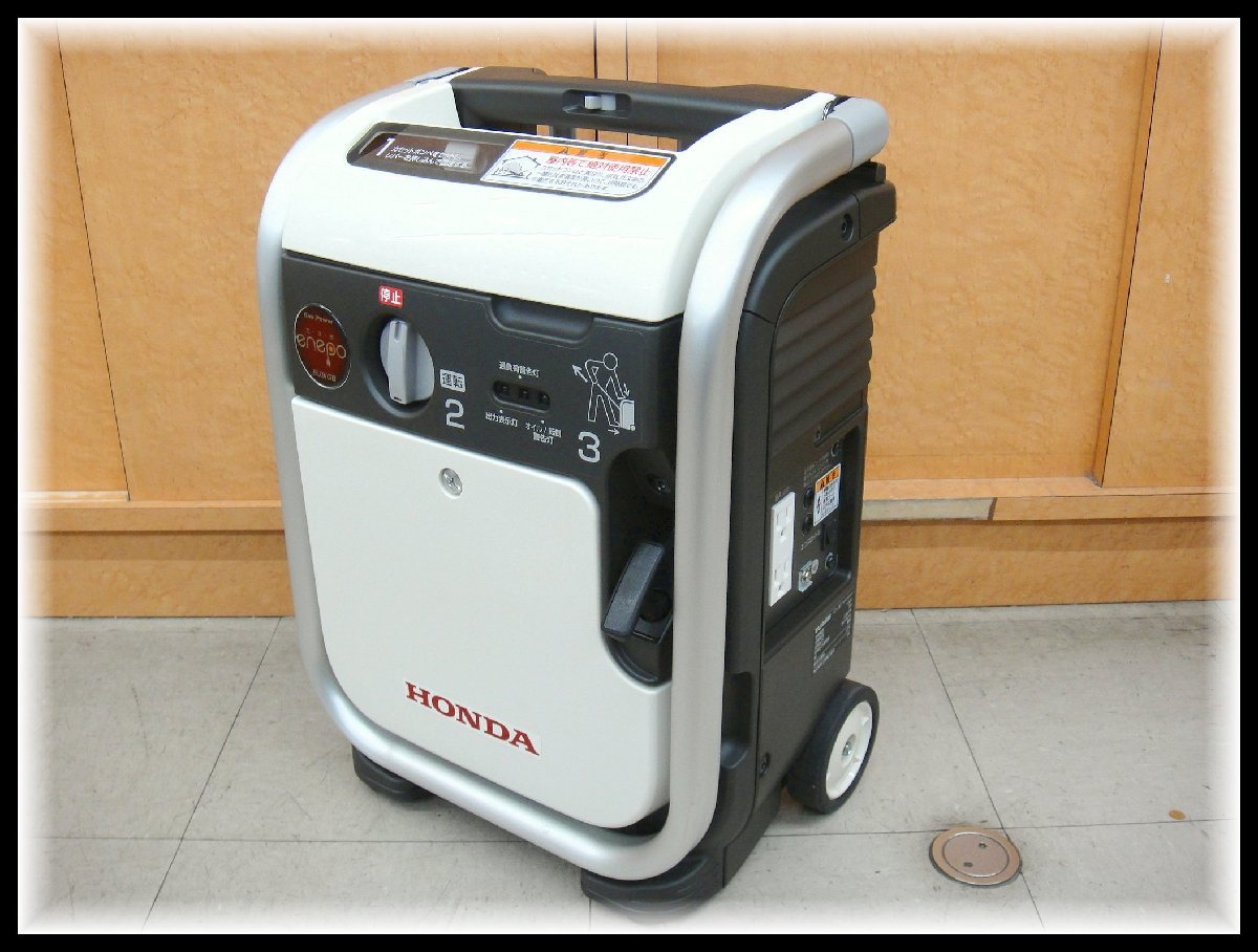 1円スタート】 美品 HONDA ホンダ カセットボンベ式 発電機 EU9iGB