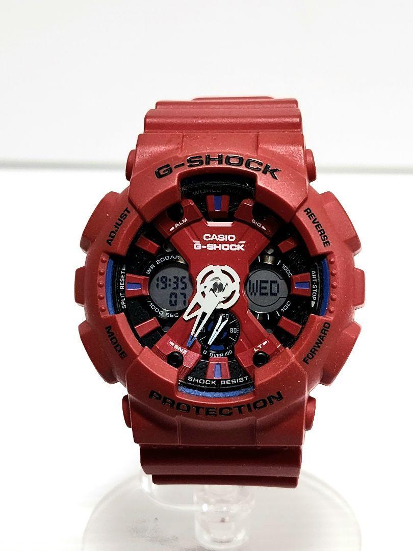 新品電池交換済 極美品 G-SHOCK GA-120TR トリコロールカラー|PayPay