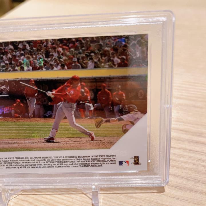 PSA 鑑定満点評価❗️大谷翔平 MLB初ヒット記念 topps NOW #5J neuroid