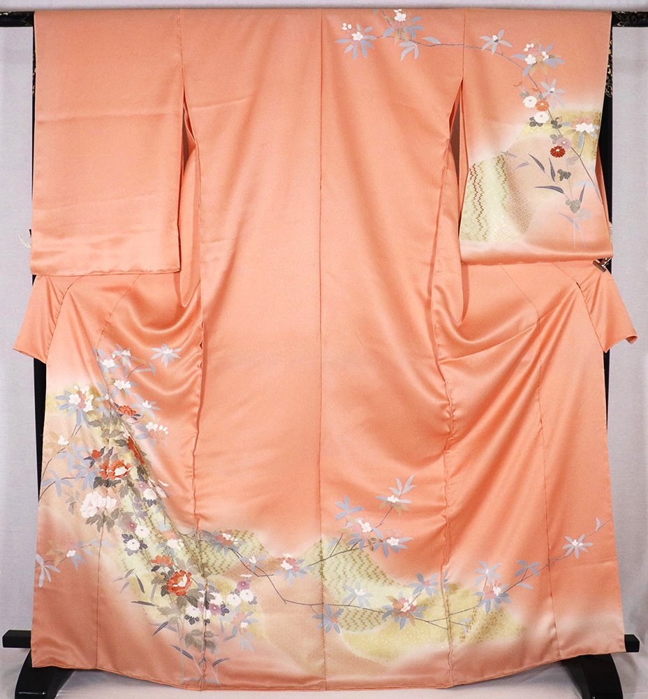 プレゼントを選ぼう! 仮絵羽 訪問着 正絹 サーモンピンク 薄緑 牡丹 菊 桜 Lサイズ LLサイズ ki27565 着物 レディース 未仕立て 新品 送料無料 未仕立て プレゼントを選ぼう! 仮絵羽 訪問着 正絹 サーモンピンク 薄緑 牡丹 菊 桜 Lサイズ LLサイズ ki27565 着物 レディース 未仕立て 新品 送料無料 未仕立て