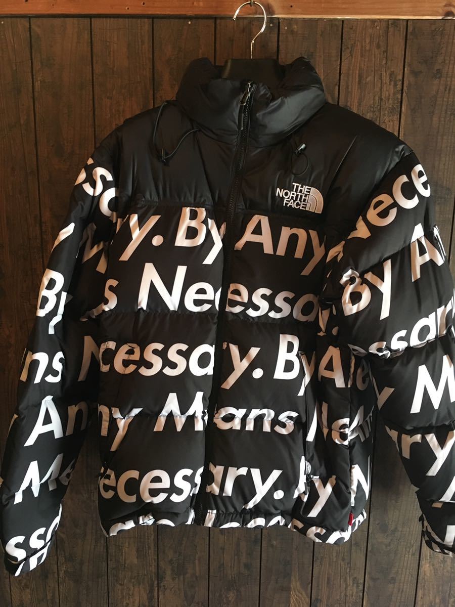 キムタク　岩田剛典　ドレイク　私物　supreme north face 15aw TNF BY ANY NUPTSE ジャケット　黒　ヌプシ_画像5