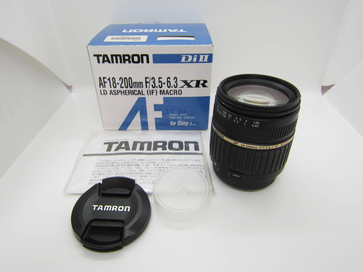 美品　TAMRON  AF 18-200mm F3.5-6.3 [IF] A14