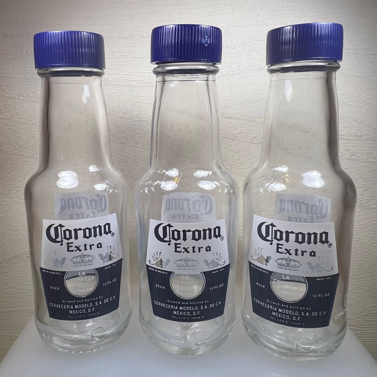 未使用　コロナビール　調味料入れ　corona beer ビール　調味料　ソルト　ペッパー　シュガー　スパイス　調味料ケース