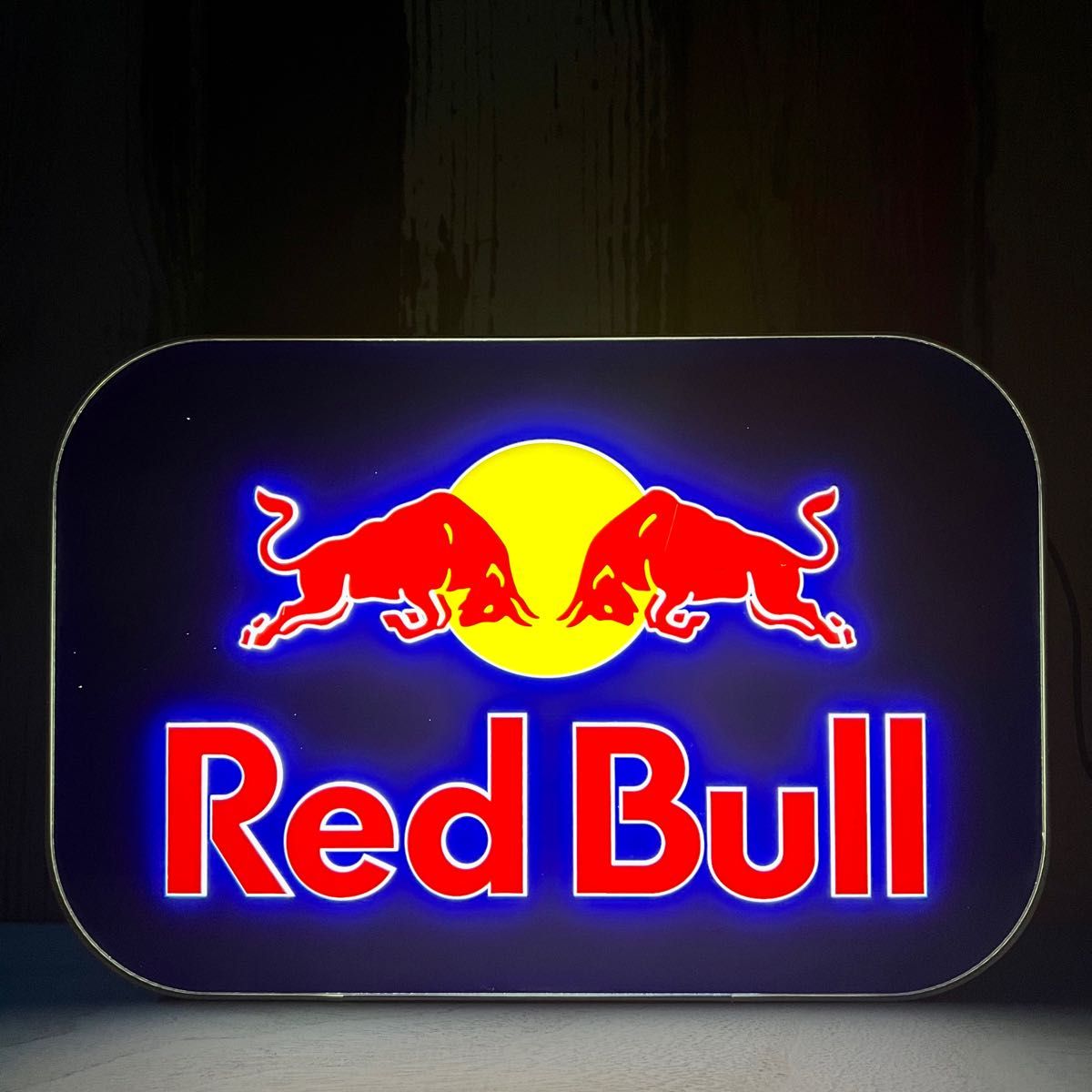 レッドブル　ネオン看板　LED ネオン　看板　ネオンサイン　ライト　ライト看板　LED看板　red bull redbull