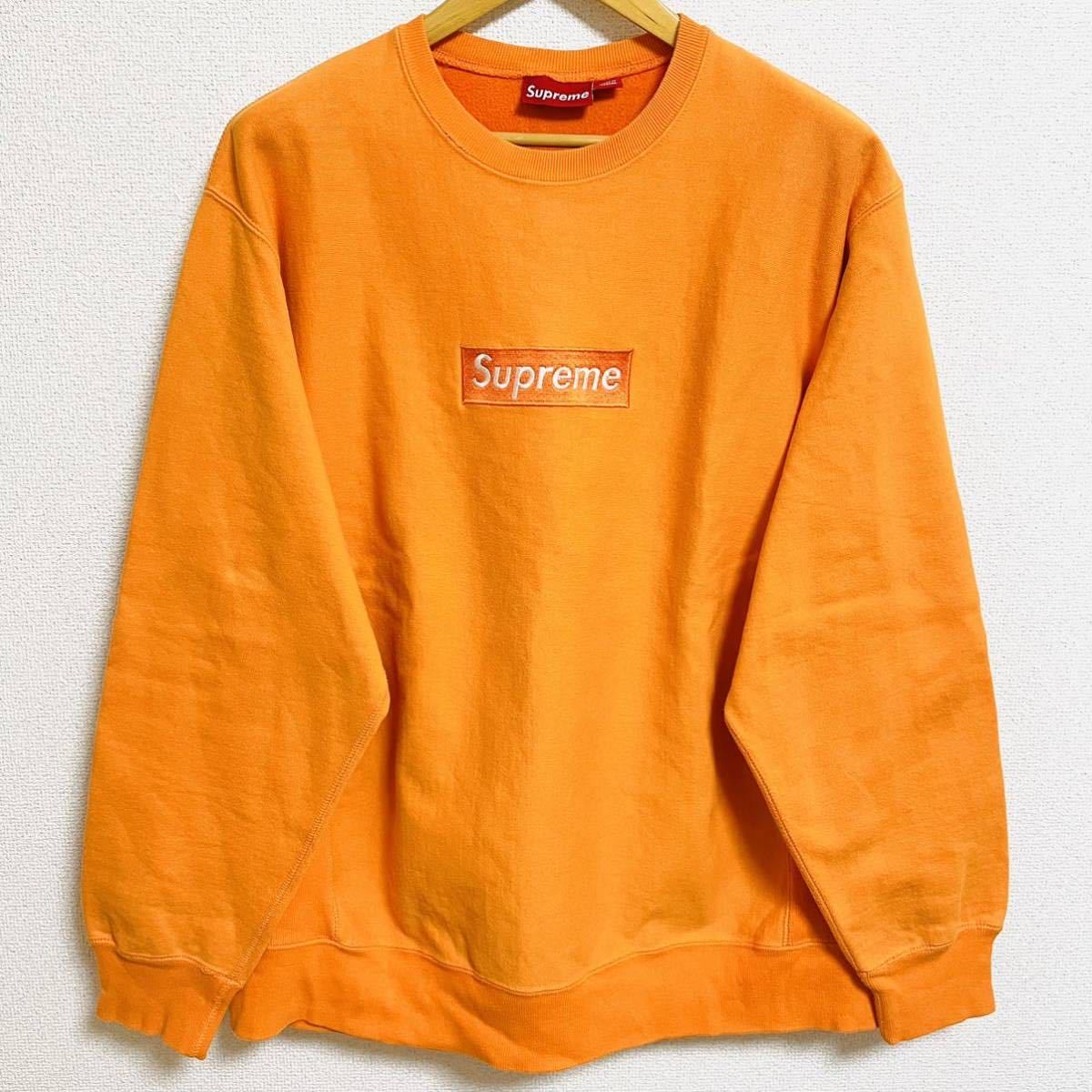 Yahoo!オークション - 激レア Supreme Box Logo Crewneck...