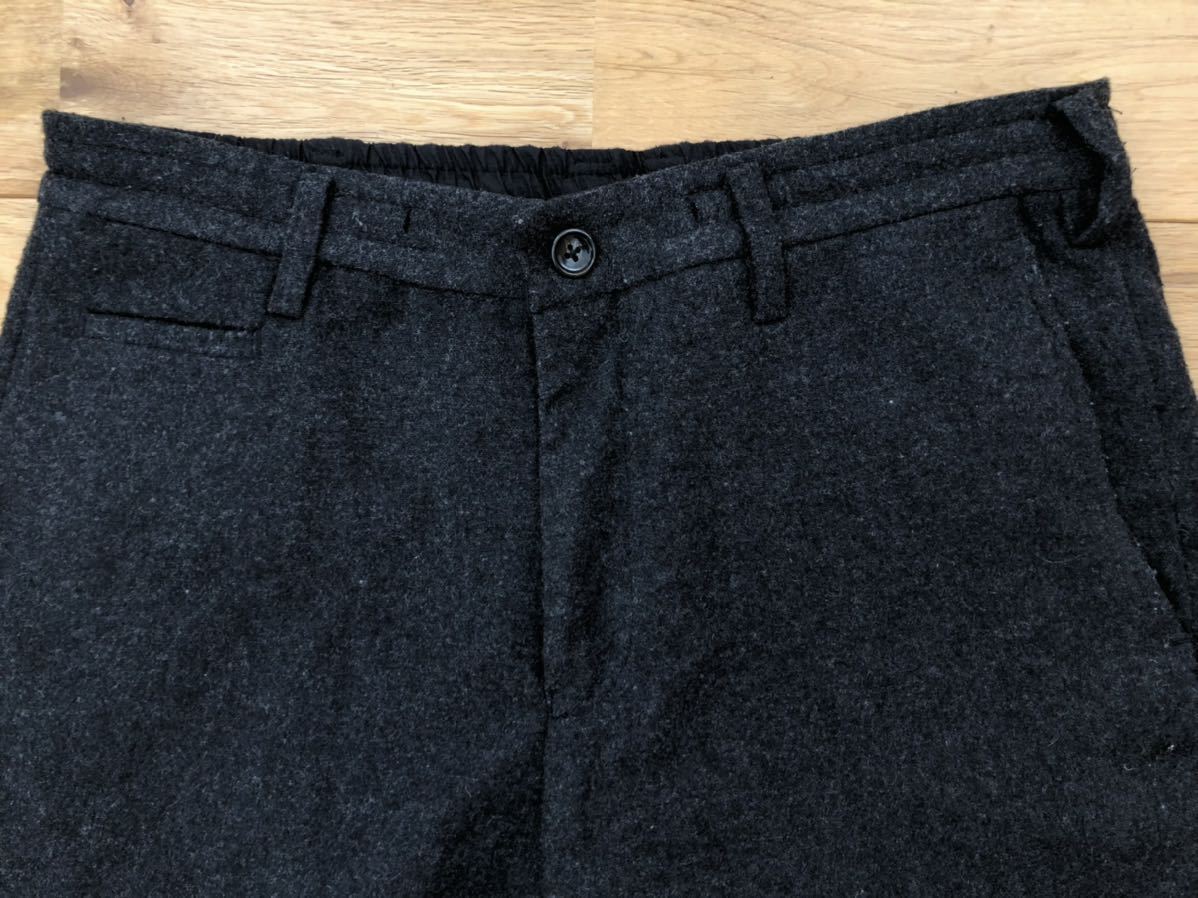 送料込　ルジュン　le jun ウール系　パンツ　ズボン　グレー　Lサイズ　メンズ_毛羽立ちあります