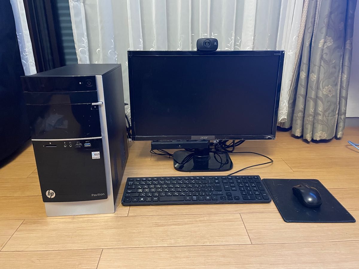 美しい HPデスクトップPC PC- pavilion i7-3630QM 、大画面