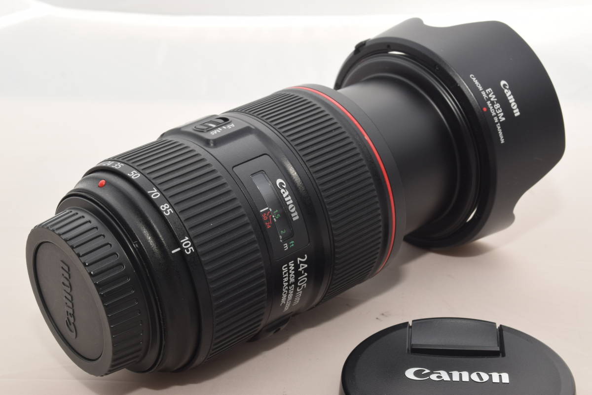 ほぼ新品Canon 標準ズームレンズ EFmm F4L IS II USM