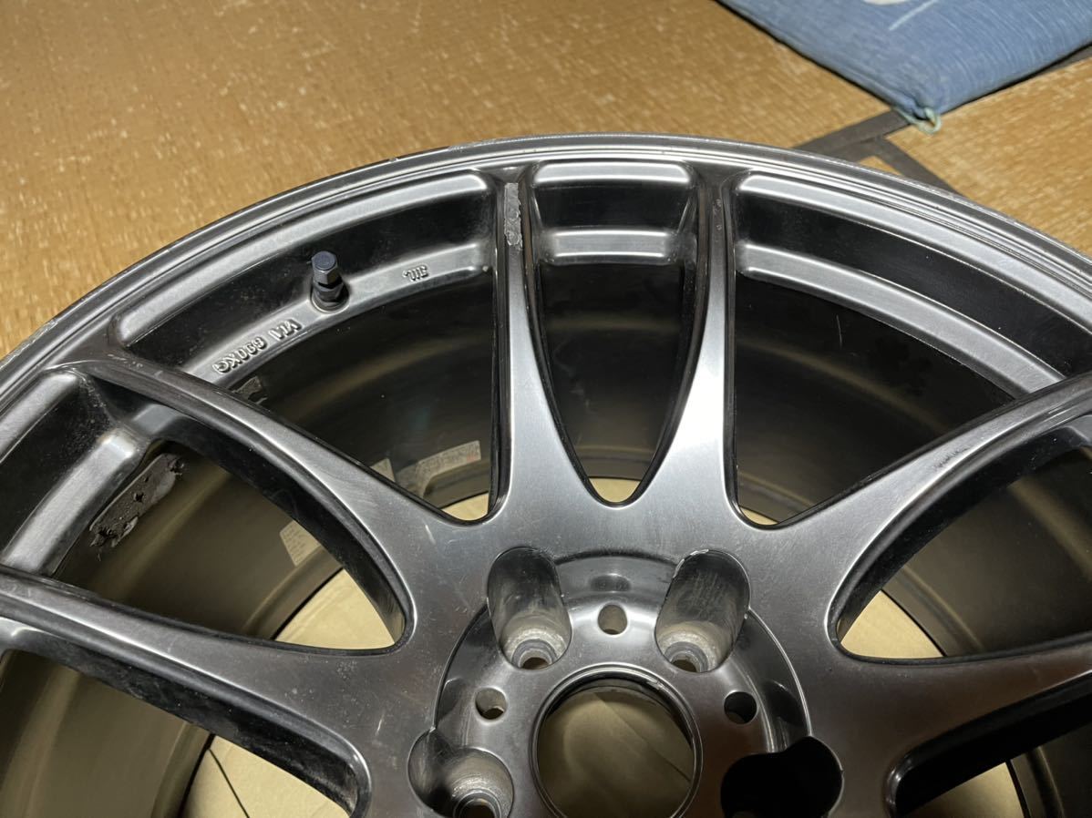 即納人気 WORK EMOTION CR極 17×9.0J PCD114.3 5H INSET+38 マット
