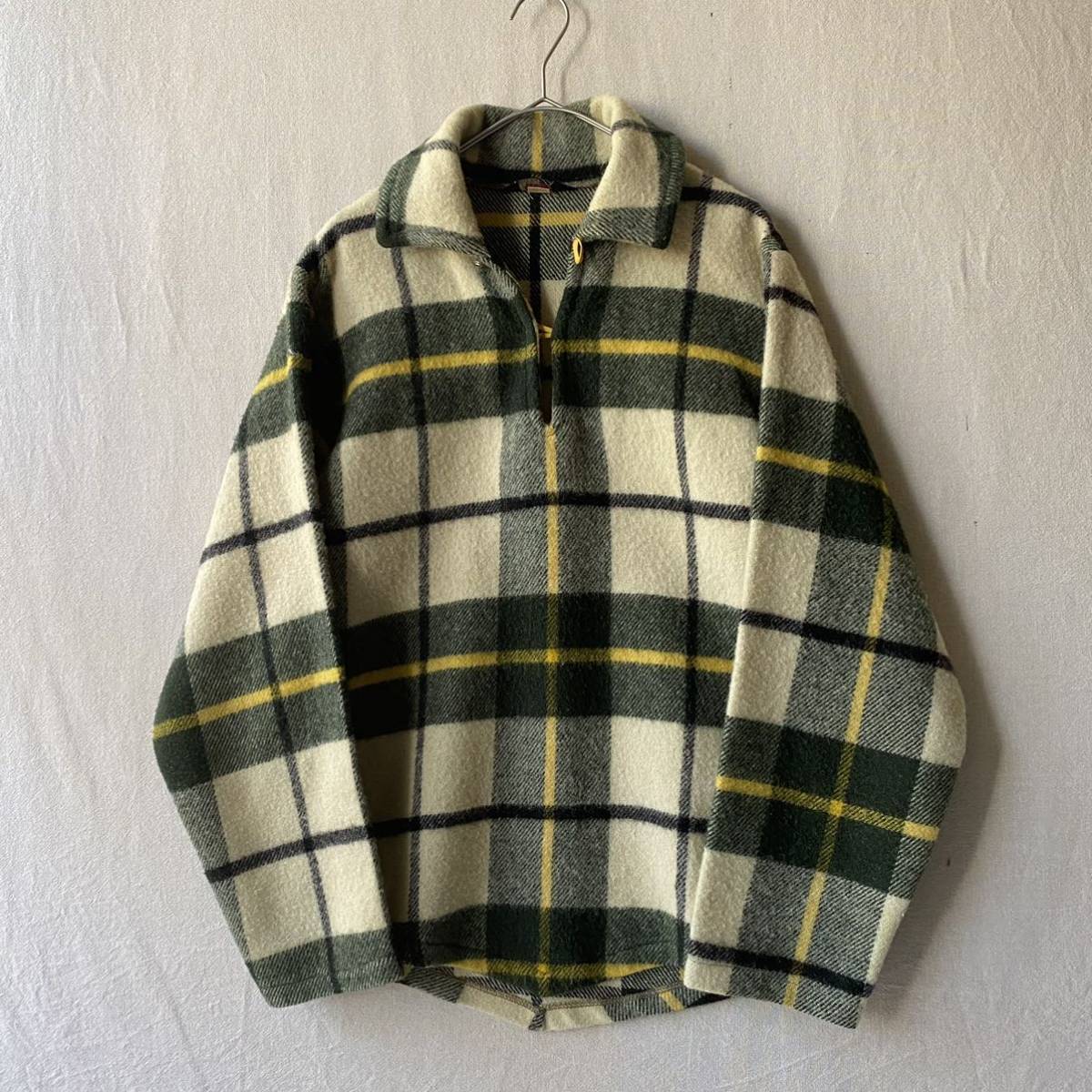 Yahoo!オークション - 50s Woolrich プルオーバーシャツ / ウール