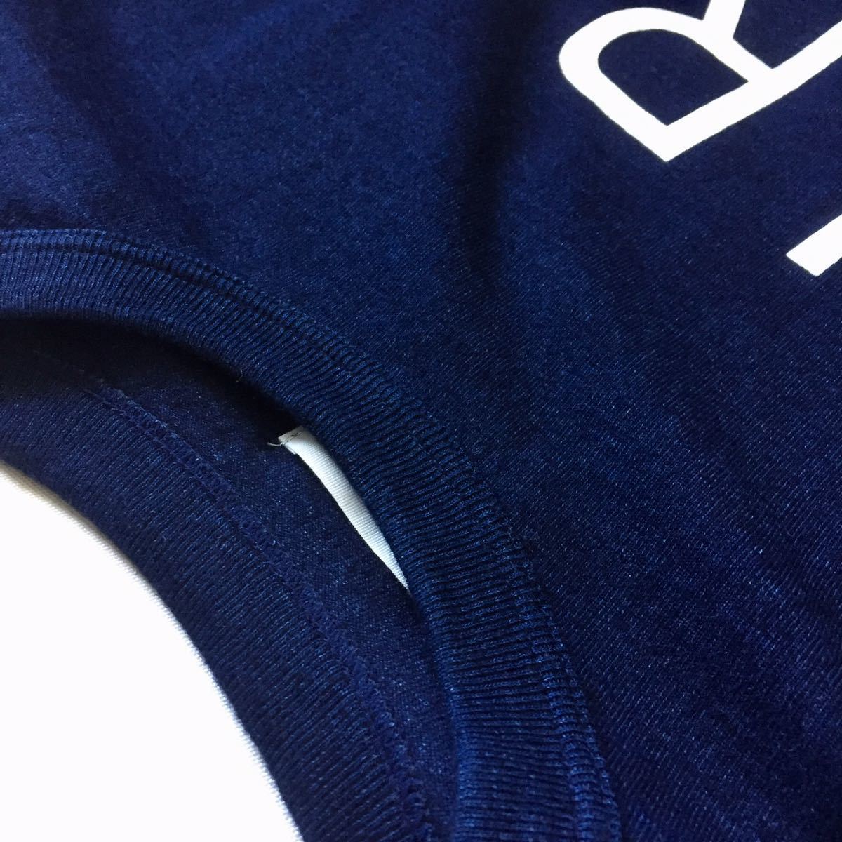 美品 SALVAGE PUBLIC Long sleeve t-shirt サルベージパブリック ロングスリーブTシャツ M インディゴ染 日本製 JAPAN MADE SURF HONOLULU_画像8