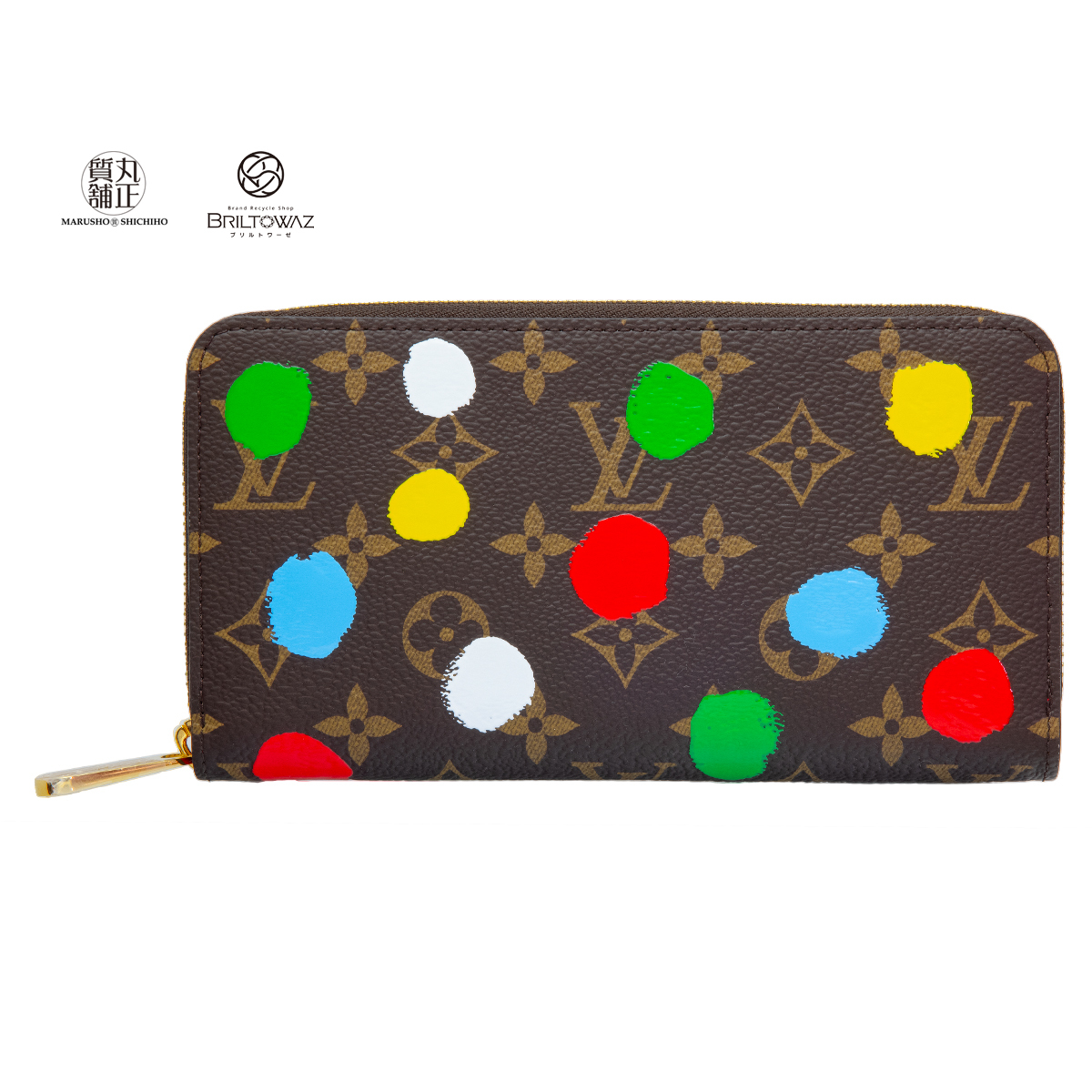 により 【LOUIS VUITTON】直営 LV YK ドット 草間 彌生 カードケース (Louis Vuitton/カードケース・名刺入れ