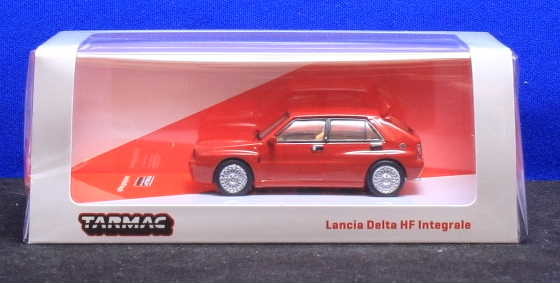 1/64 ターマック ランチア デルタHF インテグラーレ Lancia Delta HF Integrale レッド ●_画像2