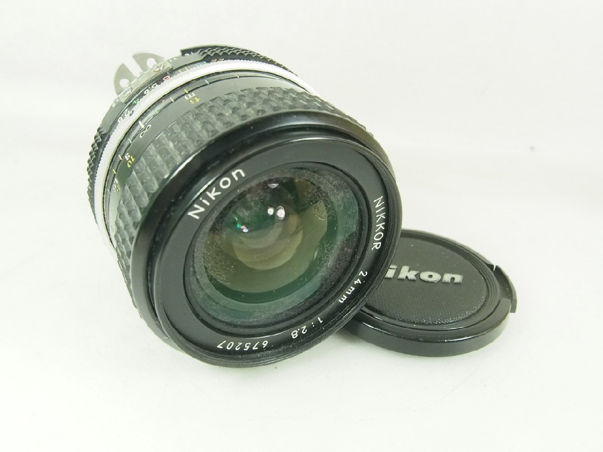 B301190 ジャンク ニコン Ai 24mm F2.8(ニコン)｜売買されたオークション情報、yahooの商品情報をアーカイブ公開