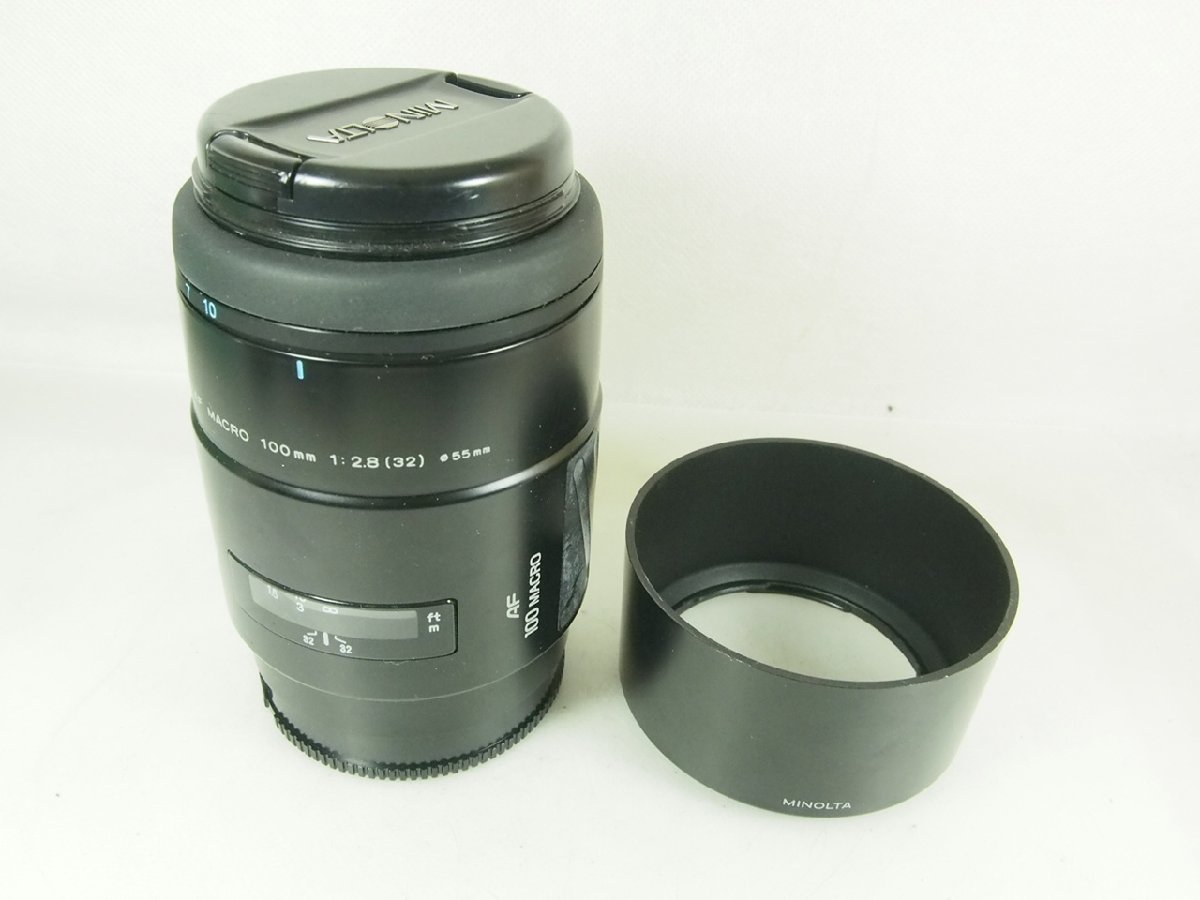 格安 B302090美品☆ミノルタ AF 100mm F2.8 マクロ New ソニー