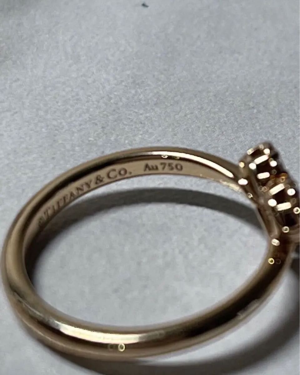 Tiffany&Co センチメンタル ダイヤモンドリング RG ハート