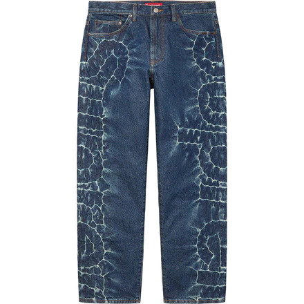 ☆新品◇ SUPREME シュプリーム 23ss SHIBORI LOOSE FIT JEAN シボリ