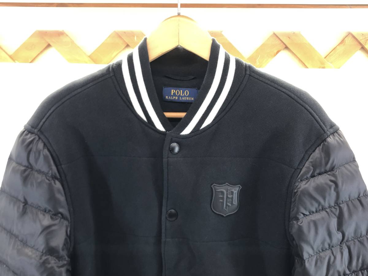 □ POLO RALPH LAUREN ポロ ラルフローレン メンズ 袖ダウン 切り替え