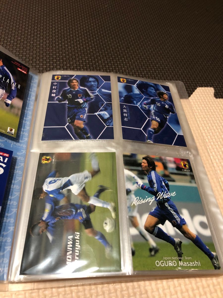 サッカー日本代表チップス　2006年版　カードケース　　カード　懸賞品　美品　限定品　非売品　カルビー　サッカー　日本代表　グッズ