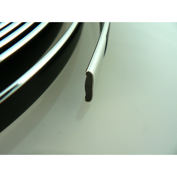 メッキモール マルチモール クローム 4m巻 幅12mm 日本製 車 Jaspa/クリエイト X396_画像3