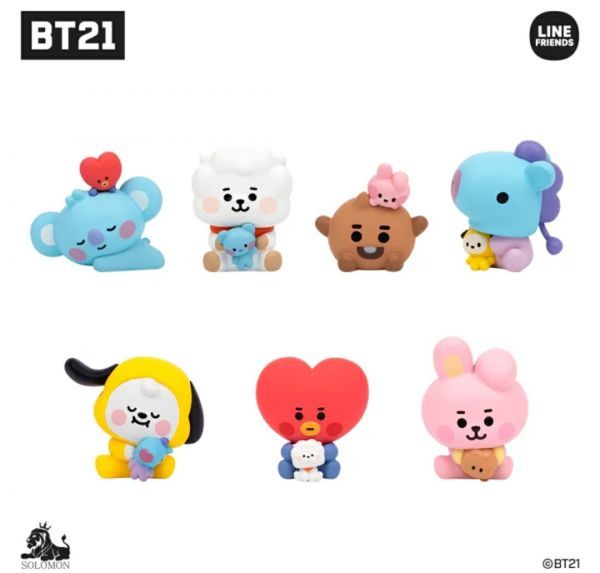 BT21 公式　TATA モニターフィギュア　韓国　K-POP☆BTS 防弾少年団　V ブイ　ヴイ　テヒョン フィギュア　_画像9