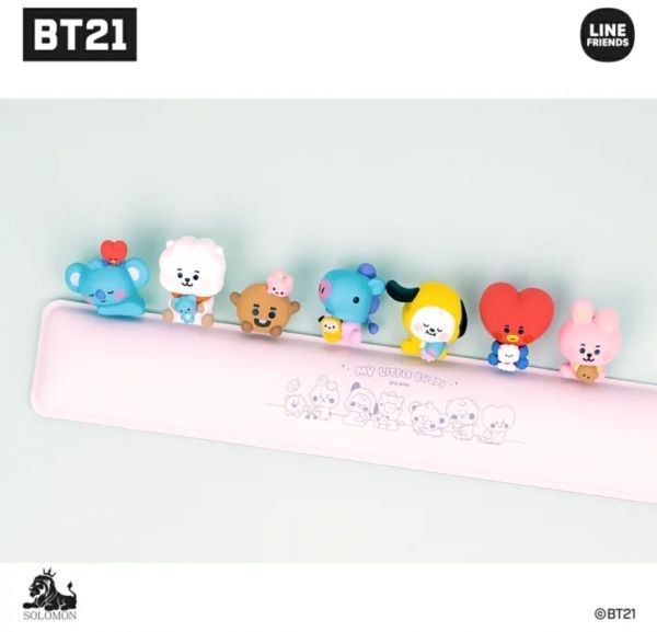 BT21 公式　TATA モニターフィギュア　韓国　K-POP☆BTS 防弾少年団　V ブイ　ヴイ　テヒョン フィギュア　_画像5