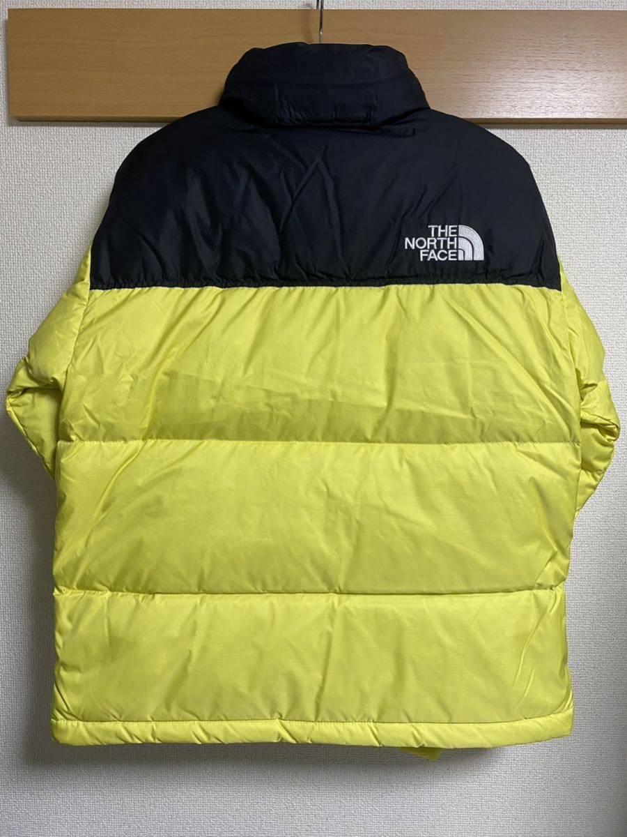 新品 日本未発売 海外正規品 THE NORTH FACE 1996 RETRO NUPTSE JACKET Sサイズ YELLOW ノースフェイス ヌプシジャケット ダウンジャケット