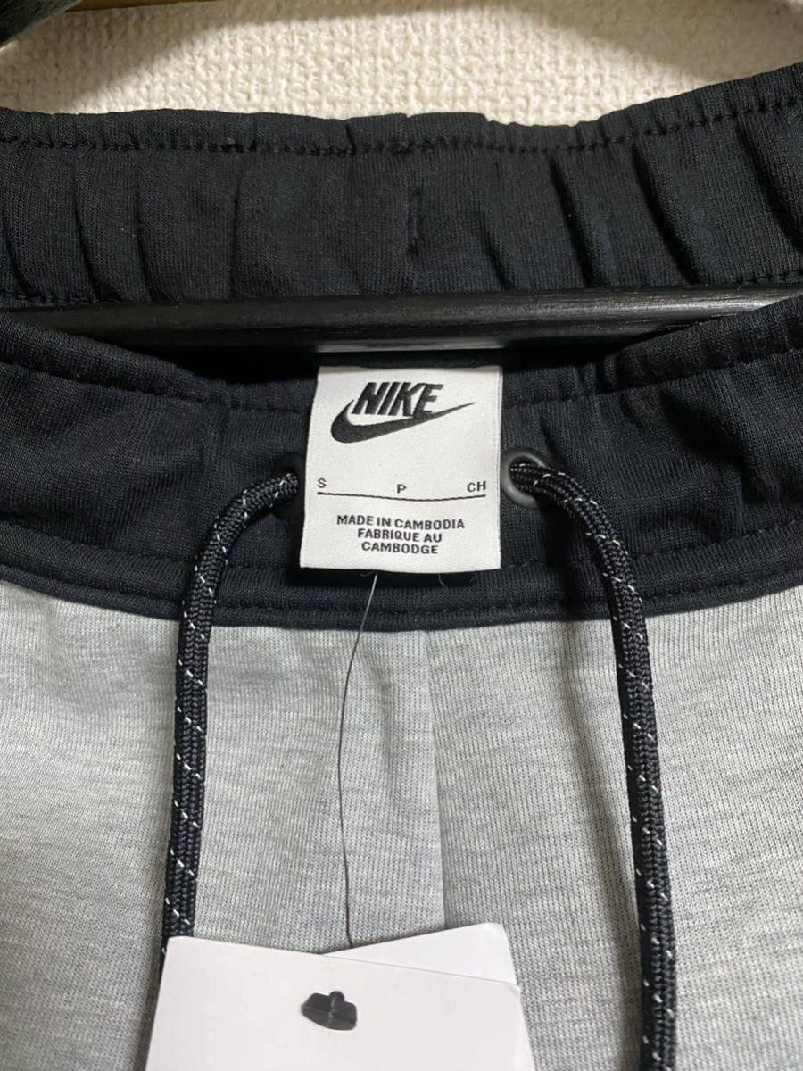 新品 日本未発売 海外正規品 NIKE TECH FLEECE JOGGER PANT Sサイズ BLACK GREYナイキ テックフリースパンツ ジョガーパンツ グレー