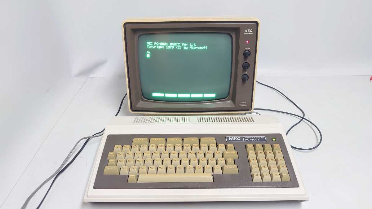 NECパソコン PC-8001 mkⅡ - タブレット