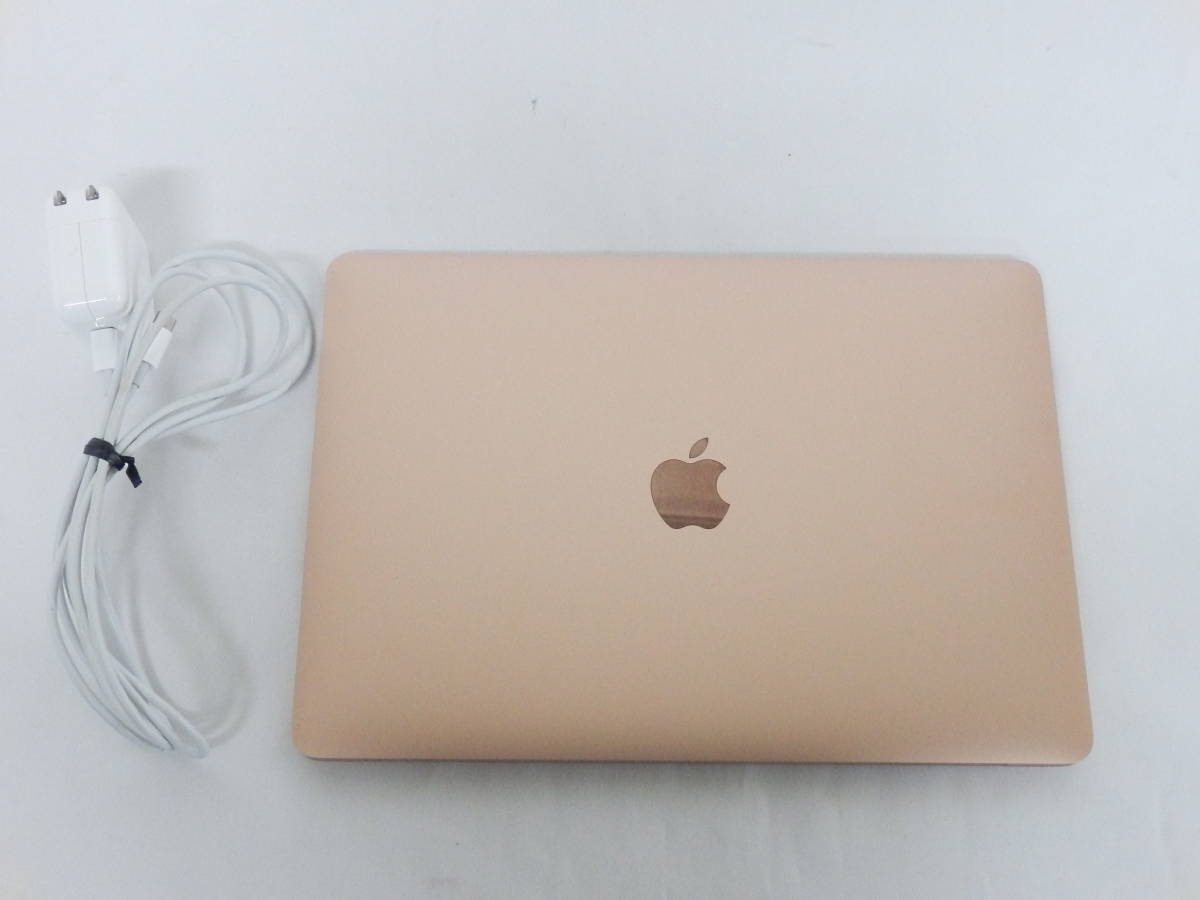 099C829B◆【ジャンク】Apple MacBook Air 2020 M1 13.3インチ A2337 8GB / SSD 256GB ゴールド ※バッテリー不良