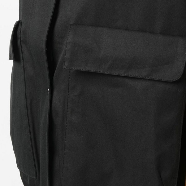 ナイキ レディース イタリア製 スリーブレス ジャケット USサイズS (M相当) 定価60500円 ブラック 黒 ノースリーブ スタンドカラー ベスト_画像7