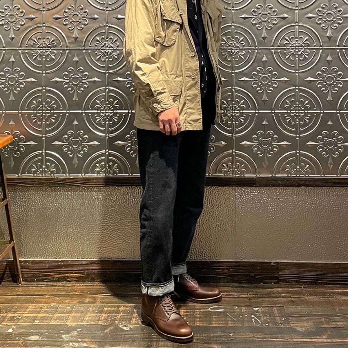 激安直営店 本日限り‼️極美品 オールデンミリタリーラスト クロム