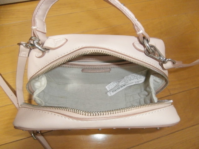 ZARA BASIC Mini shoulder bag ( light pink series )