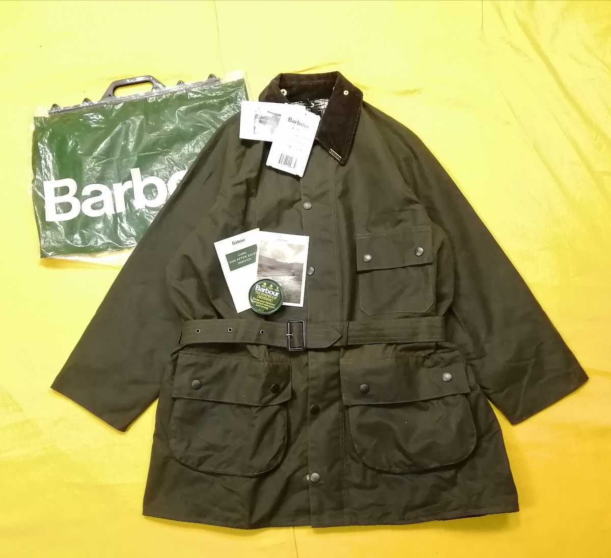 90sデッドストック BARBOUR SOLWAY ZIPPER c44 1995 バブアー ソルウェイジッパー 3クラウン_画像1