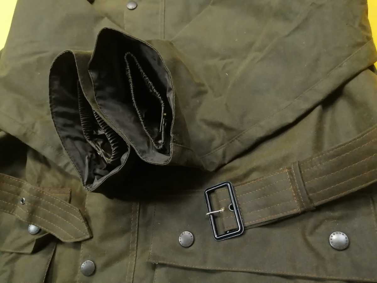 90sデッドストック BARBOUR SOLWAY ZIPPER c44 1995 バブアー ソルウェイジッパー 3クラウン_画像8