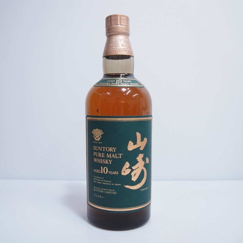 サントリー ピュアモルトウイスキー山崎 40度 グリーンラベル 700