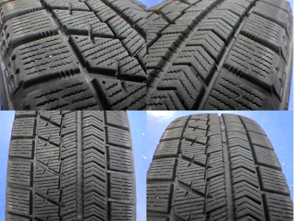 175/65R15 ブリヂストン Bridgestone BLIZZAK VRX 4本　2020年製 日本製　中古 スタッドレスタイヤ_画像4