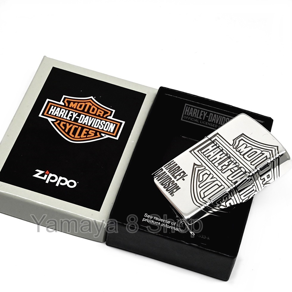 ZIPPO ハーレーダビットソン 四面連続ビックロゴ SV ジッポー ライター_画像8