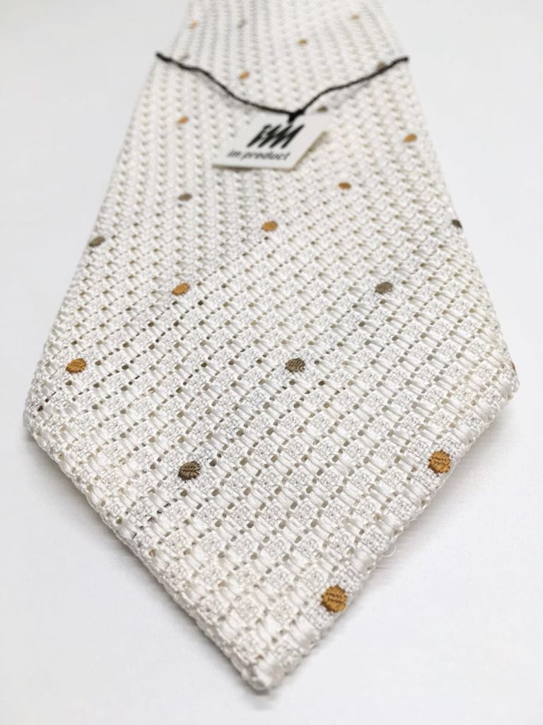  new goods unused Issey Miyake necktie dot 