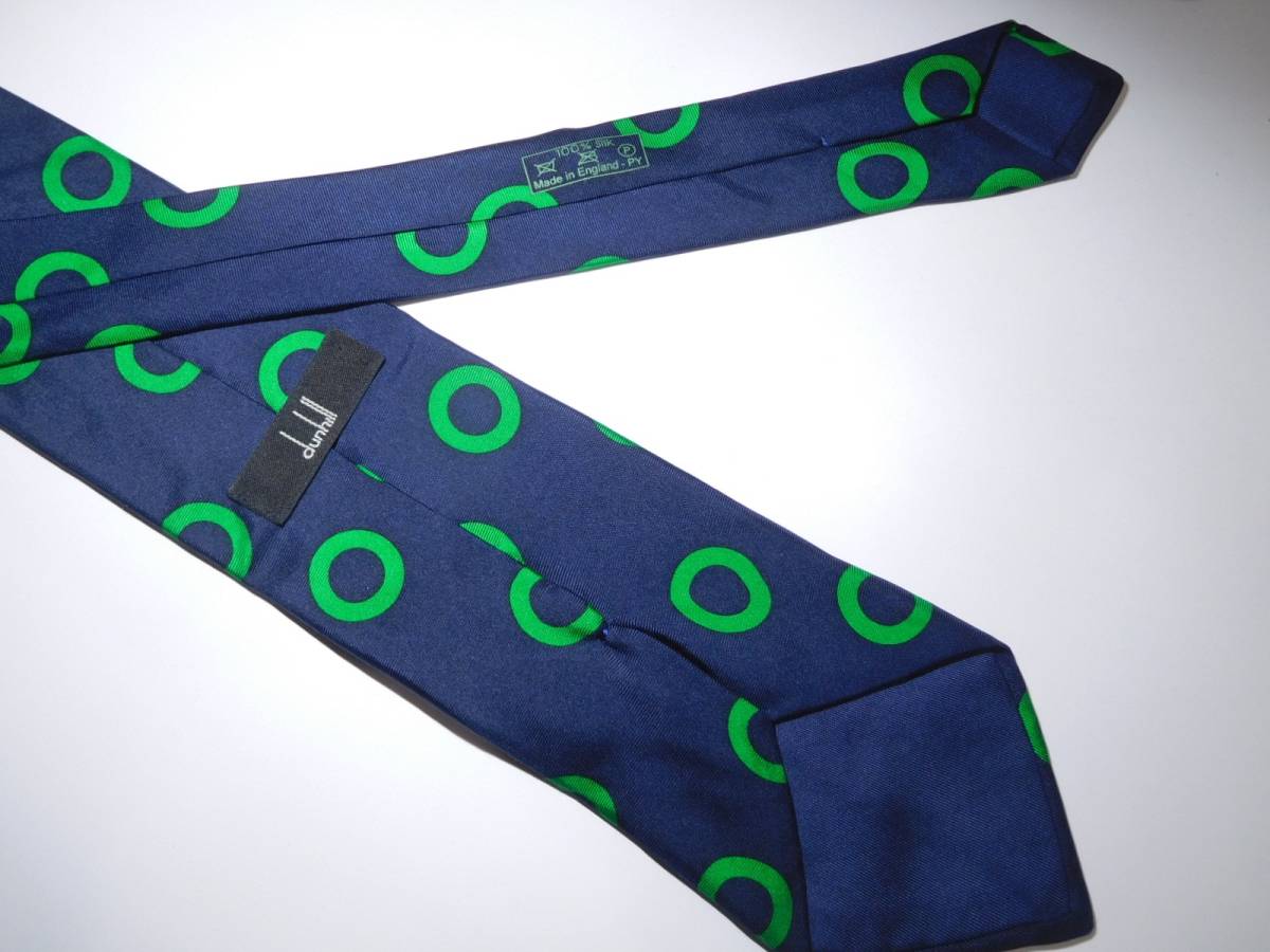 (14)/dunhill Dunhill necktie /12 as good as new goods 