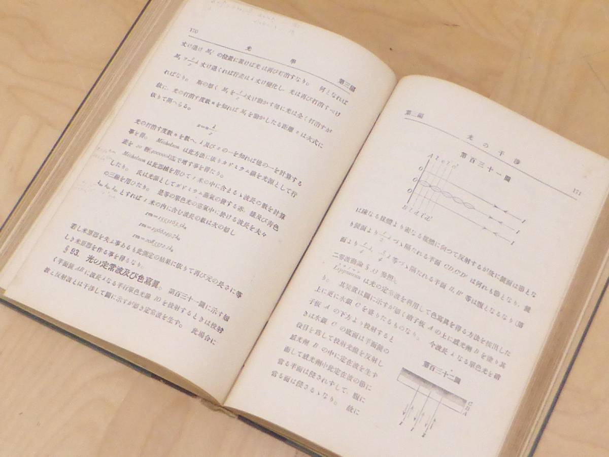 《希少》◆ 実験及び理論物理学 光学 森総之助 ◆ 戦前 古書【大正7年4月発行】_画像6