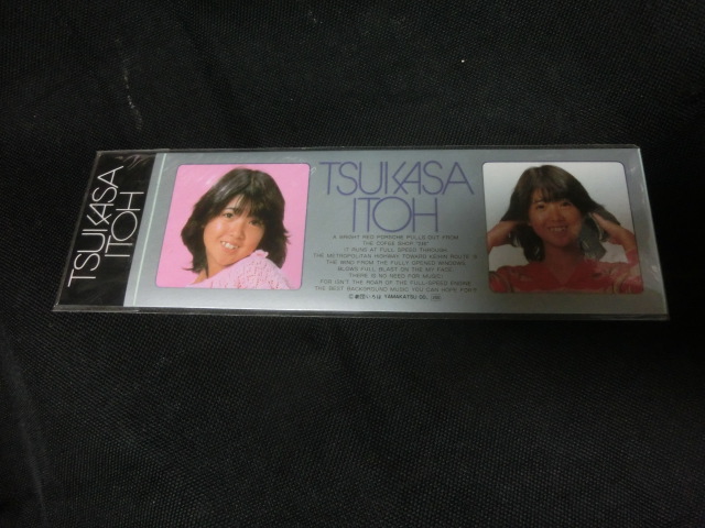  sticker Ito Tsukasa (1980 period idol )3