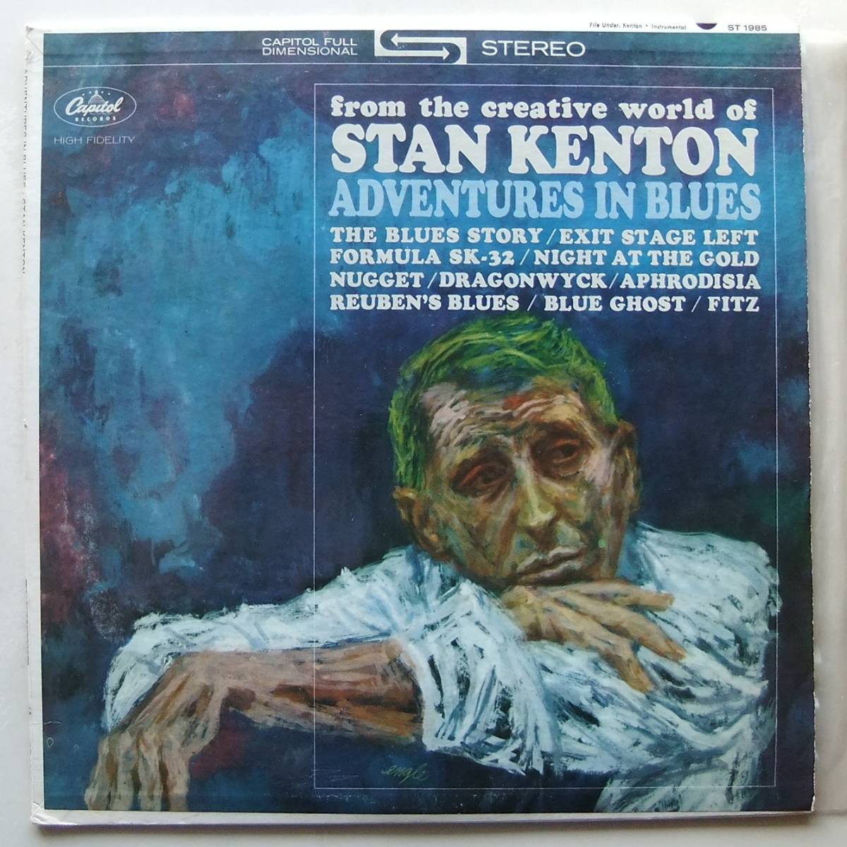 ◆ STAN KENTON / Adventures In Blues ◆ Capitol ST-1985 (color) ◆_画像1