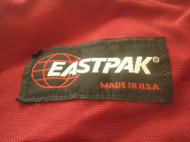  prompt decision *USA made EAST PACK East pack dark red Boston bag used America made 